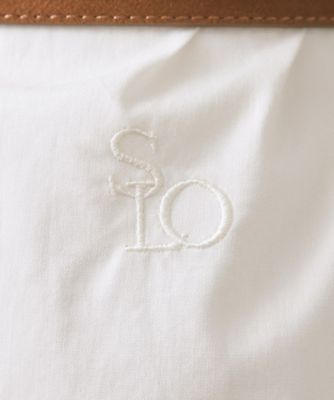 オックスバンドカラーシャツ【洗濯機洗い可