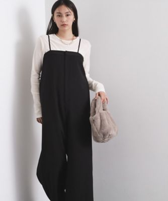 ＜OPAQUE.CLIP (Women)＞ベアサロペット【洗濯機ＯＫ】（２００２５６２２７２）