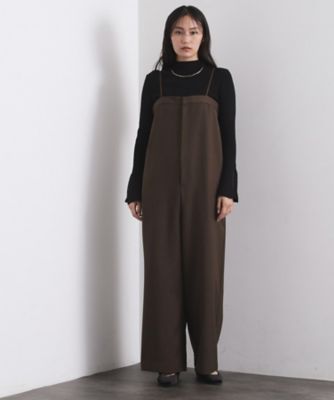 OPAQUE.CLIP (Women)/オペークドットクリップ ベアサロペット(2002562272) チャ044 パンツ・ズボン【三越伊勢丹/公式】