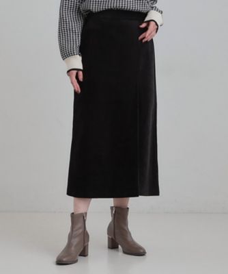 ＜SHOO LA RUE (Women)＞モール風ナロースカート（２００２５６２３０７）