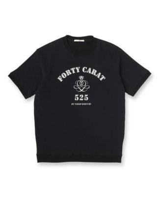 カレッジ風ミニ裏毛半袖Tシャツ（2002562533） | TAKEO