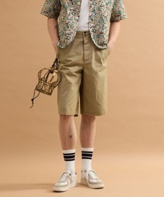 ♡新品タグ付♡ リネンコットンクロス ショートジレ　定価10.8万　24AW ミリタリークロスショーツ（2002562535） | TAKEO KIKUCHI