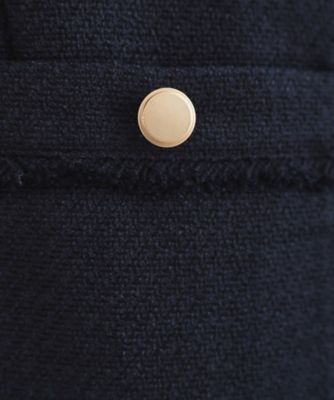 【ハレの日・通勤】きちんとからカジュアルまで着回せる、ミドル丈ツイードジャケット（２００２５６２５４２）