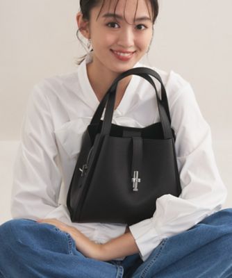 ＜INDIVI (Women)＞【合成皮革／ミドルサイズ】春カラーフォルムバッグ（２００２５６２５９１）