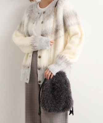 ＜GROVE (Women)＞プードル巾着チェーンショルダー（２００２５６２７６５）