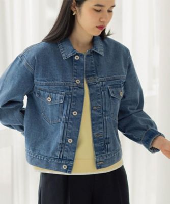 ＜OPAQUE.CLIP (Women)＞デニムジャケット【洗濯機ＯＫ】（２００２５６２７７４）