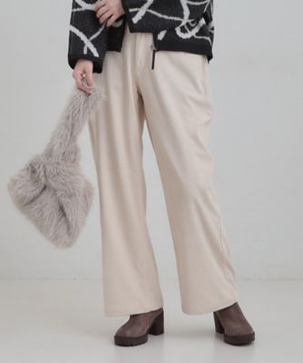 コーデュロイ ワイドストレートパンツ（2002564944） | SHOO