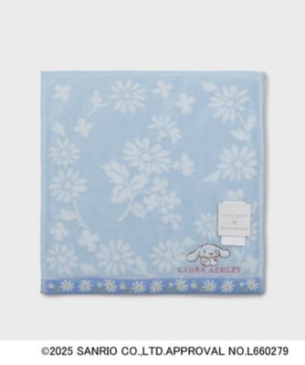 LAURA ASHLEY/ローラ アシュレイ シナモロール & マーガレット タオルハンカチ(2002565311) アオ192 【三越伊勢丹/公式】