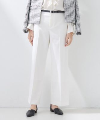 ＜INDIVI (Women)＞【新作褒められパンツ】快温ワイドパンツ（２００２５６５３１５）