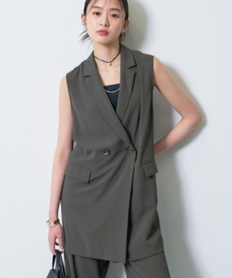 ＜INDIVI S (Women/小さいサイズ)＞【さらに軽く軽快！／着る日傘】颯爽ジレジャケット（２００２５６５３３６）