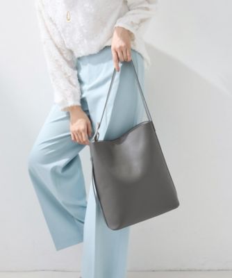 ＜INDIVI (Women)＞【Ａ４収納可能／合成皮革】配色デザインワンショルダーバッグ（２００２５６５４９０）