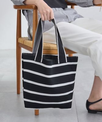 ＜INDIVI (Women)＞【ＷＥＢ限定カラー／Ａ４収納】柄ニットバッグ（２００２５６５４９３）