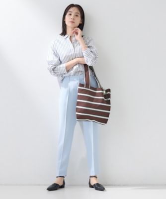 WEB限定カラー／A4収納】柄ニットバッグ（2002565493