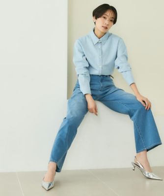 ライトウェイトデニムブラウス（2002565600） | UNTITLED