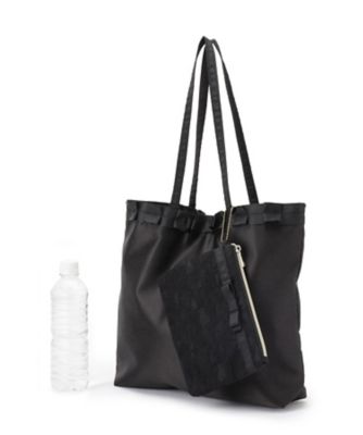 セレモニー】レースポーチA4ポケッタブルトート