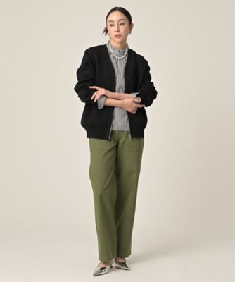 コットン100／洗える】サテンベイカーパンツ（2002565957