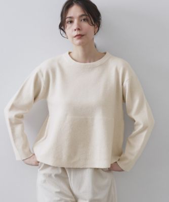 OPAQUE.CLIP (Women)/オペークドットクリップ ペプラムニット(2002566018) ベージュ051 トップス【三越伊勢丹/公式】