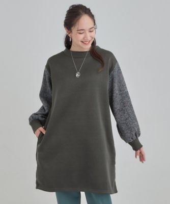 あったか】裏起毛袖チュニック（2002566051） | SHOO LA RUE