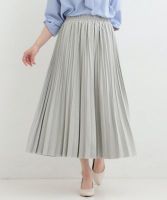 スウェードライクプリーツスカート（2002566055） | SHOO LA