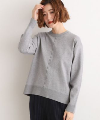 SETUP可能】冬から春まで心地よく タック編みオーバーサイズ