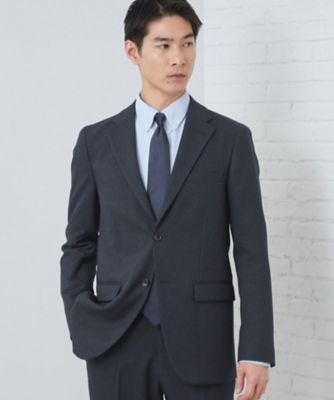 セットアップ可／防シワ／洗濯機OK】AVANT WOOLYグレン