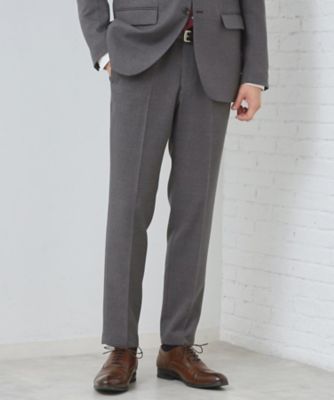 セットアップ可／防シワ／洗濯機OK】AVANT WOOLYグレン