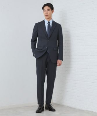 セットアップ可／防シワ／洗濯機OK】AVANT WOOLYグレン