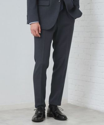 セットアップ可／防シワ／洗濯機OK】AVANT WOOLYグレン