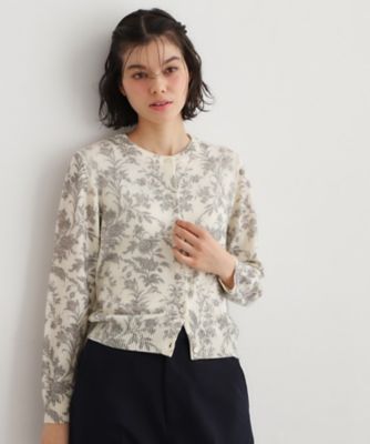 FLUFFYボーダー長袖 カーディガン | ANAYI/アナイ | 三越伊勢丹