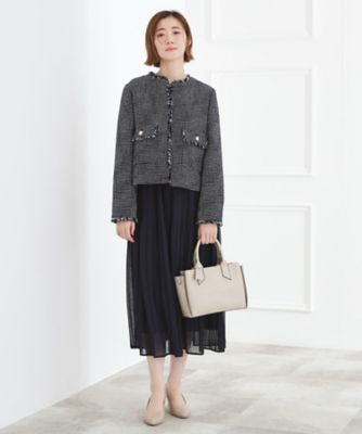 リボンハンドル2WAYトート（2002566872） | GROVE