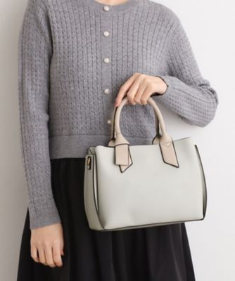 ✨クローブさま＊美品！ろングカーディガン+トートバッグ　２点 リボンハンドル2WAYトート（2002566872） | GROVE