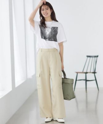 ストレートワイドカーゴパンツ（2002566920） | Reflect