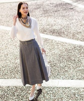 ダンガリータックフレアスカート（2002566922） | Reflect