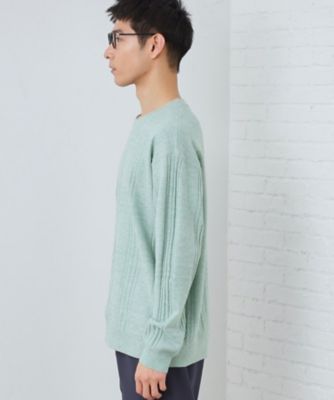 優しい肌触り】カシミヤタッチ チェックニット 洗濯機OK