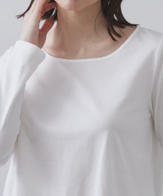 裾レースカットソー【洗濯機OK】（2002567033） | OPAQUE