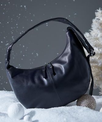 ＜tk. TAKEO KIKUCHI (Men)＞【牛革使用】リアルレザーラウンドショルダーバッグ（２００２５６７０６８）