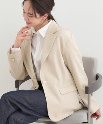 プラダ　レディース　テーラードジャケット ベージュ　M ベージュ系 PRADA(プラダ) テーラードジャケット(メンズ) - ブランド