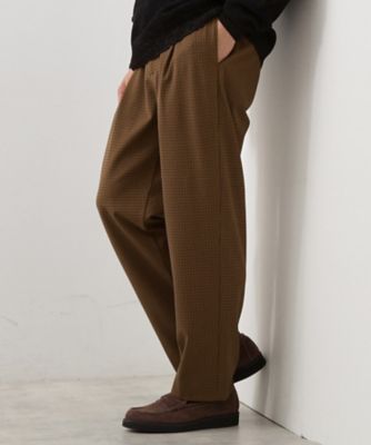 セミワイドイージーパンツWARM 洗濯機OK／裏起毛／ストレッチ