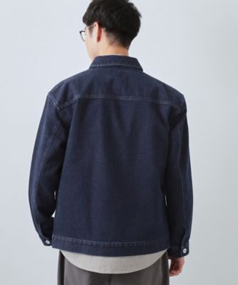 大人にも取り入れやすい】デニムジャケット セットアップ可／洗濯機
