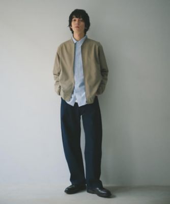 半歩先のオシャレ】デニムカーブパンツ セットアップ可／洗濯機OK