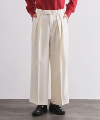 カルゼタックワイドパンツ【洗濯機OK】（2002569934