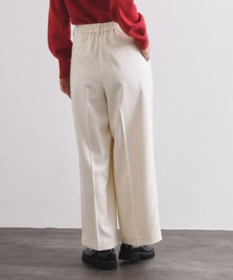 カルゼタックワイドパンツ【洗濯機OK】（2002569934