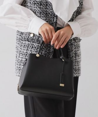 ＜OPAQUE.CLIP (Women)＞【２ＷＡＹ】合成皮革ミドルサイズボストンバッグ（２００２５６９９４６）