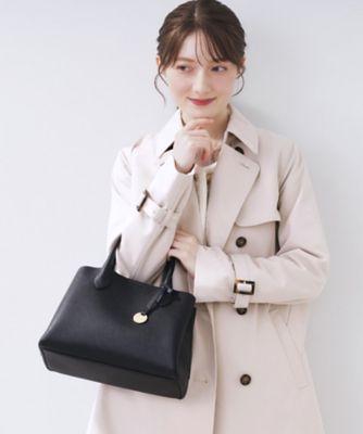 ＜index (Women)＞≪通勤・セレモニー対応≫２ＷＡＹカクシボミドルボストンバッグ（２００２５６９９５１）