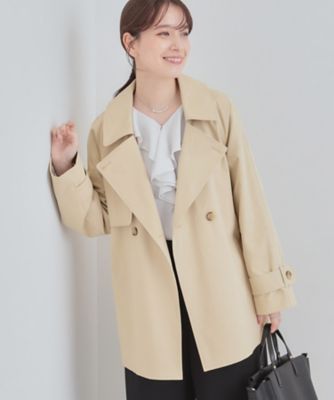ベージュ系 11号（L） レディースのトレンチコート | 三越伊勢丹