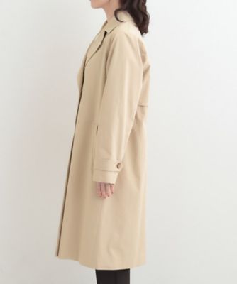 S－LL／撥水】通勤やお出かけにも活躍 ロングトレンチコート