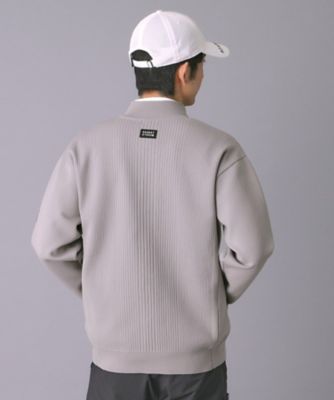 スタンドジップニットブルゾン（2002570192） | ADABAT