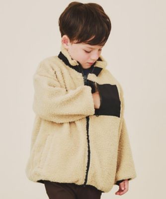 110－160】ボアリバーシブブルゾン／洗濯機OK