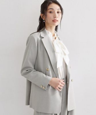 通勤・セレモニー】CAVIAN 金ボタンダブルブレストジャケット