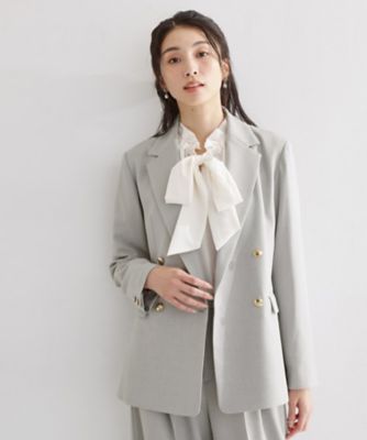 通勤・セレモニー】CAVIAN 金ボタンダブルブレストジャケット